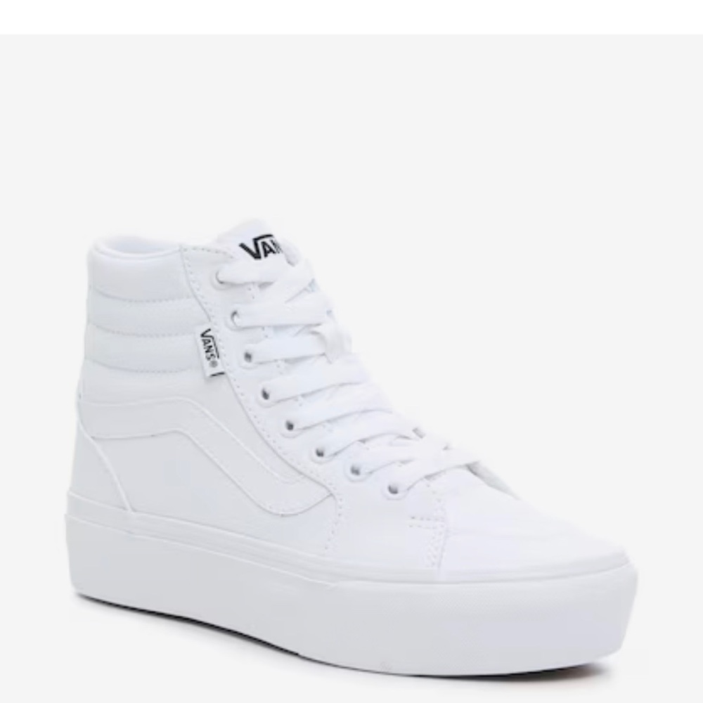Vans Filmore High-Top Platform Sneaker-White NIB